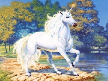 馬 Painting - amc0026D1 動物の馬